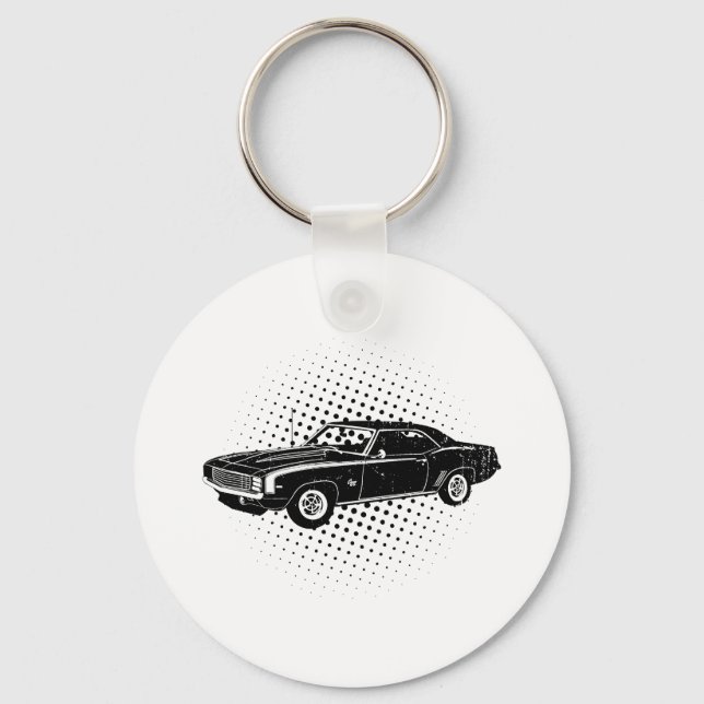 1969 Chevrolet Camaro SS Keychain (Front)