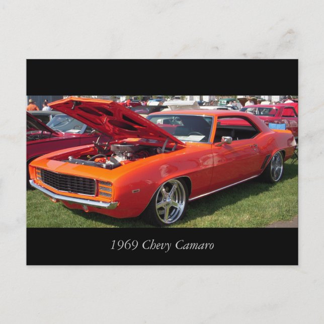 1969 Chevy Camaro Postcard (Front)