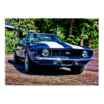 1969 Chevy Camaro SS Super Sport Poster 1969 Chevy Camaro SS Super Sport Poster