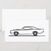 1969 Dodge Charger (Front/Back)