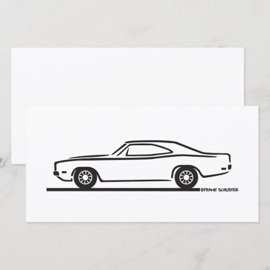 1969 Dodge Charger (Front/Back)