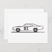 1969 Dodge Charger General Lee (Front/Back)