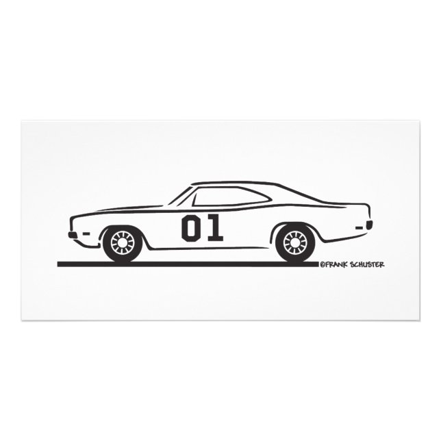 1969 Dodge Charger General Lee Card (Front)