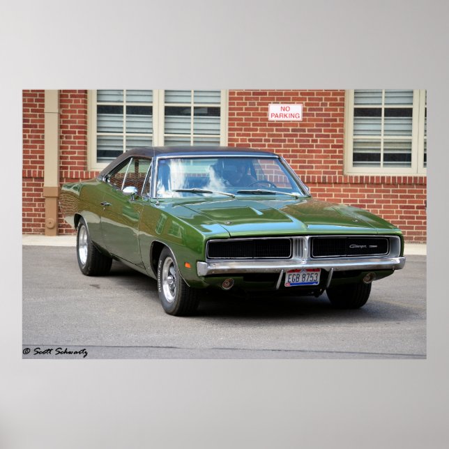 1969 Dodge Charger Poster (Front)