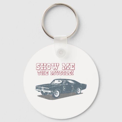 1969 Dodge Charger R/T SE Keychain