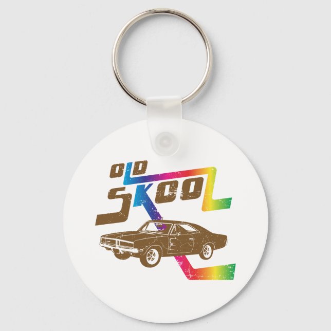 1969 Dodge Charger R/T SE Keychain (Front)