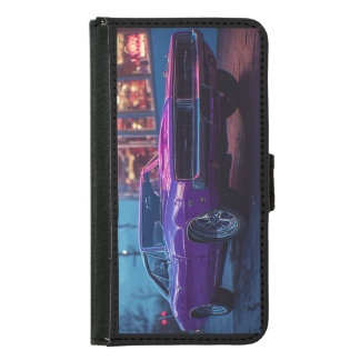 1969 Dodge Charger Samsung Galaxy S5 Wallet Case