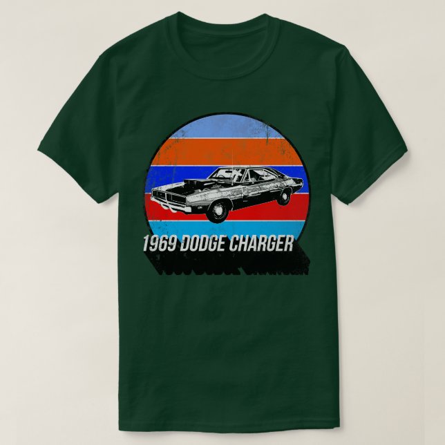 1969 Dodge Charger T-Shirt (Design Front)
