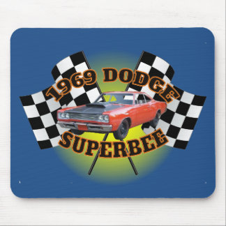 1969 Dodge Superbee Mouse Pad. Pad