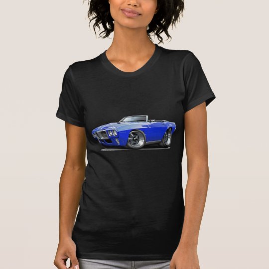 1969 Firebird Blue Convertible T-Shirt