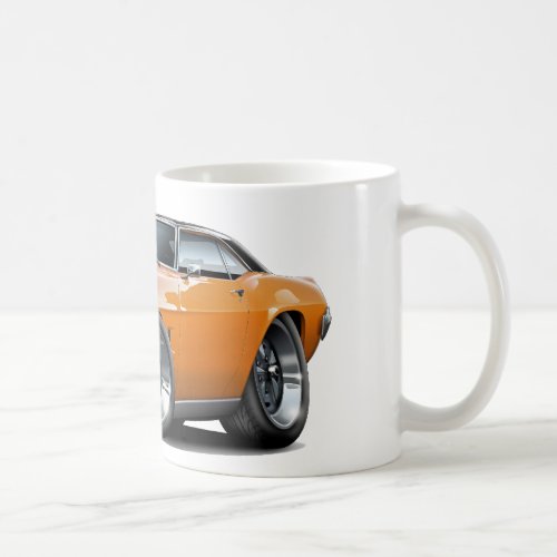 1969 Firebird Orange-Black Top Car Coffee Mug