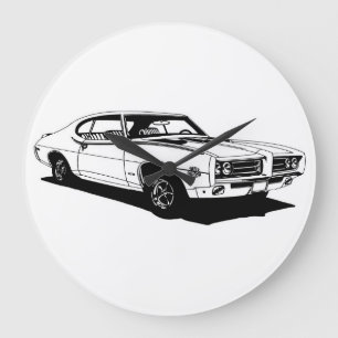 1969 GTO - Judge Large Clock