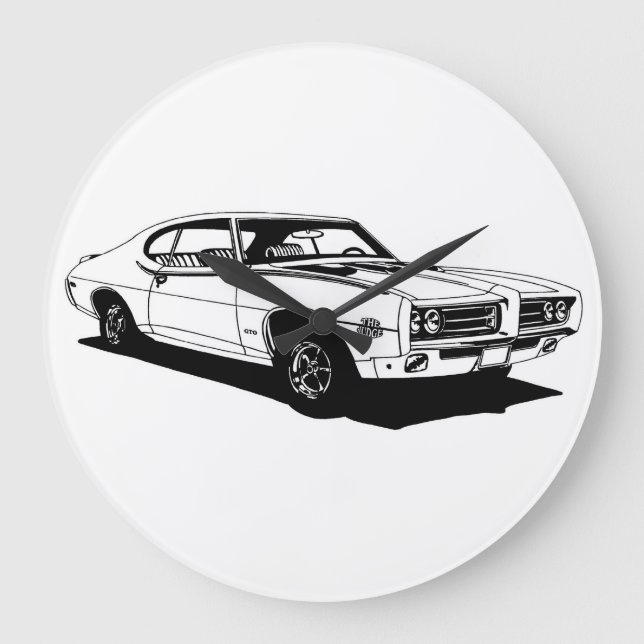 1969 GTO - Judge Large Clock (Front)