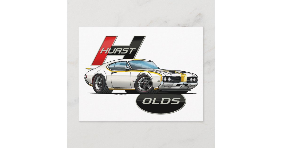 1969 Hurst Olds Cutlass Postcard | Zazzle