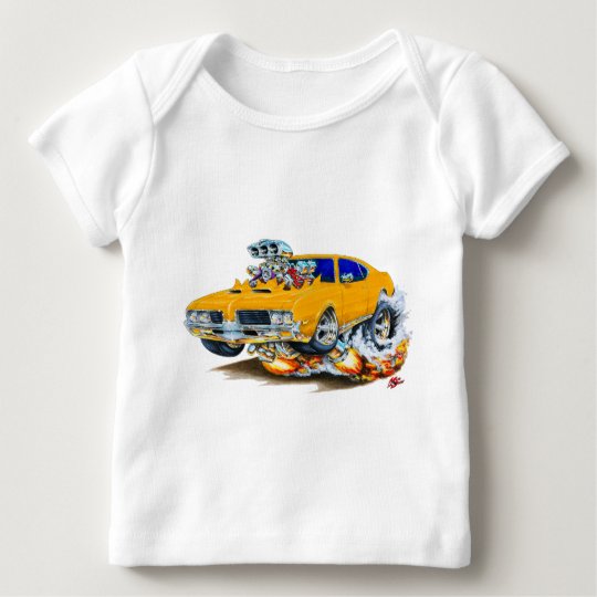 1969 Olds Cutlass Orange Car Baby T-Shirt