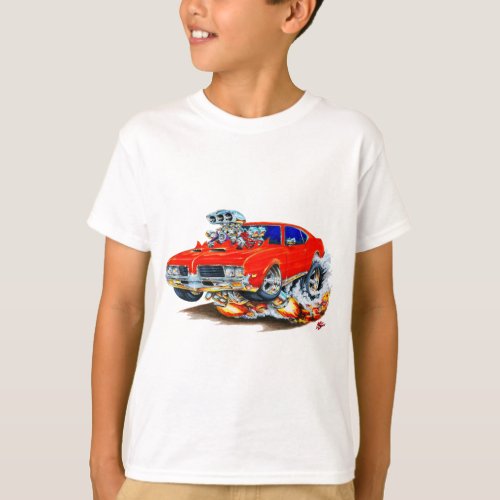 1969 Olds Cutlass Red Car T-Shirt 1969 Olds Cutlass Red Car T-Shirt