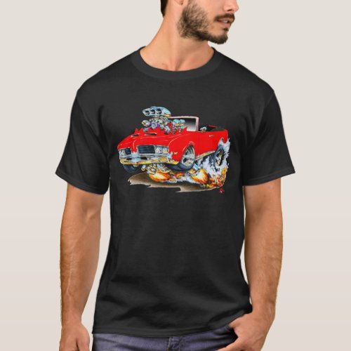 1969 Olds Cutlass Red Convertible T-Shirt