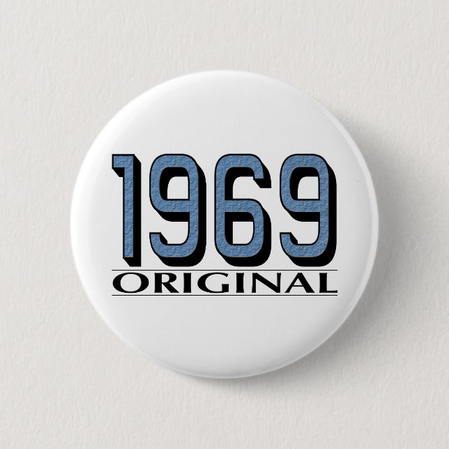 1969 Original Pinback Button (Front)