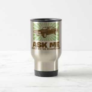 1969 Plymouth Road Runner Travel Mug