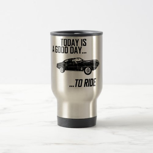 1969 Pontiac Firebird Travel Mug