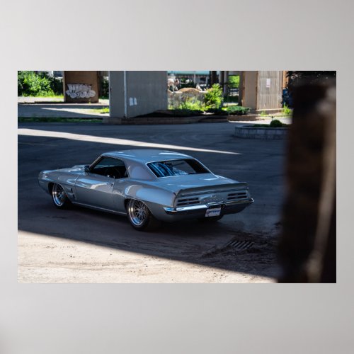 1969 Pro Touring Firebird Poster