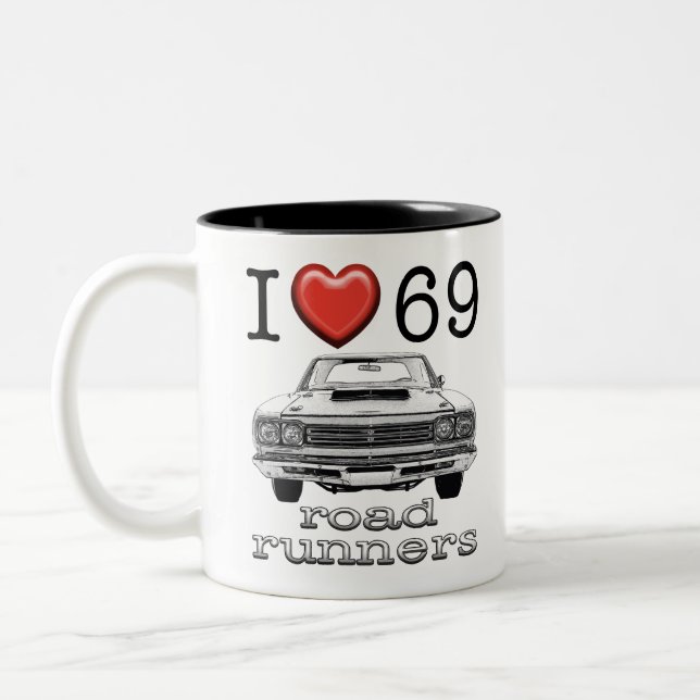 1969 Road Runner Two-Tone Coffee Mug (Left)