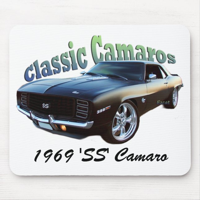 1969 'SS' Camaro Mouse Pad (Front)