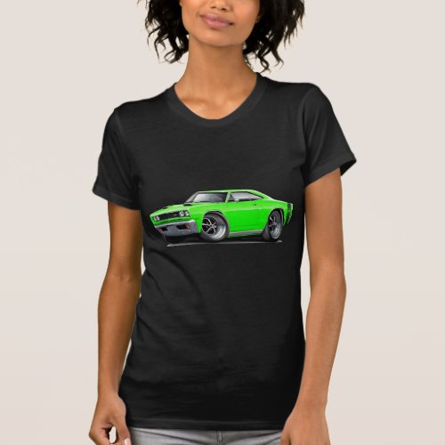 1969 Super Bee Lime Double Scoop Hood T-Shirt