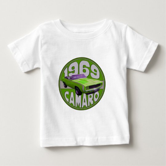 1969 Super Duper Sport Camaro Green Baby T-Shirt