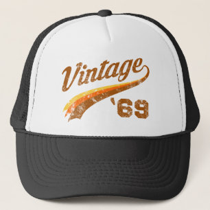 1969 Vintage Birth year Trucker Hat
