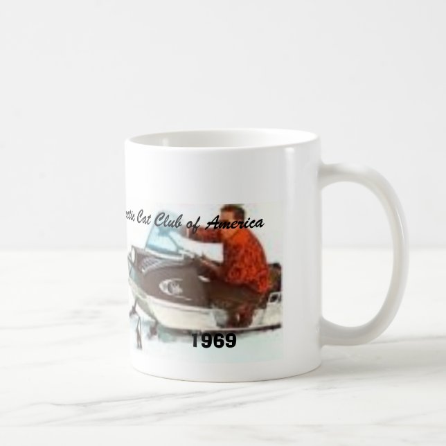 1969P, Arctic Cat Club of America, 1969 Coffee Mug (Right)