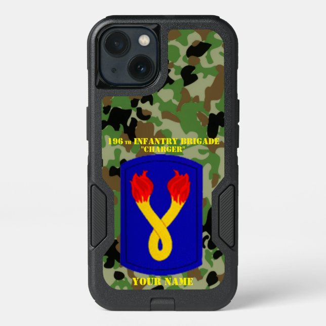 196th INFANTRY BRIGADE OtterBox iPhone 6/6s Case (Back)