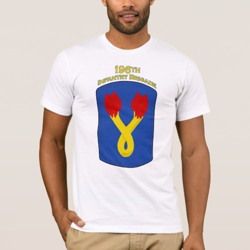 196th Infantry Brigade shoulder patch T_shirt