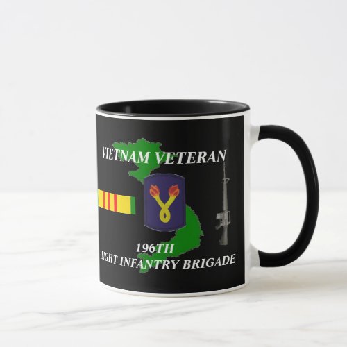196th Light Infantry Brigade Viet Vet Coffee Mugs