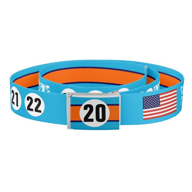 1970/1971 REVERSIBLE RACING BELT (Coil)