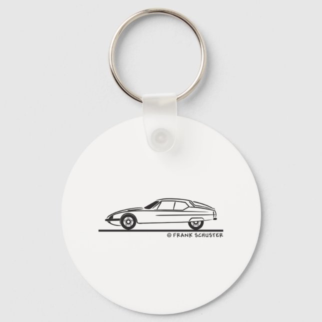 1970 - 1975 Citroën SM Keychain (Front)
