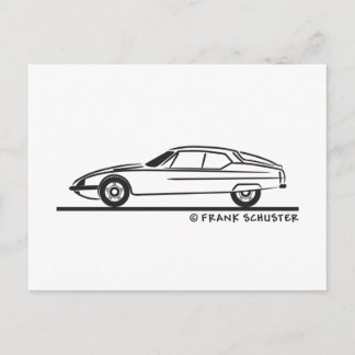 1970 - 1975 Citroën SM Postcard