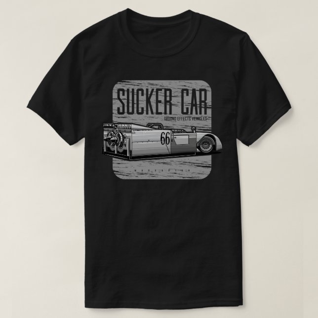 1970 2J Sucker  Ground effects vehicles T-Shirt (Design Front)