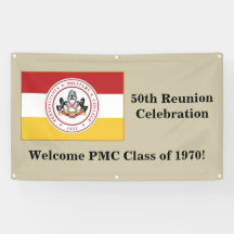 * 1970 50th Reunion Banner (CONCEPT  PROTOTYPE)