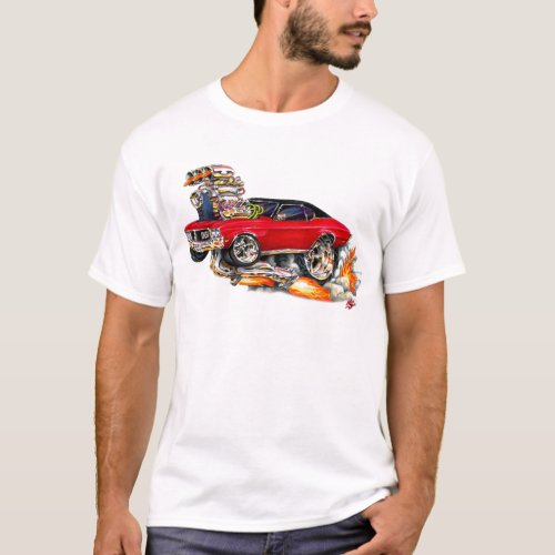 1970-72 Buick GS Red Car T-Shirt