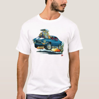 1970-72 Camaro Blue-White Car T-Shirt