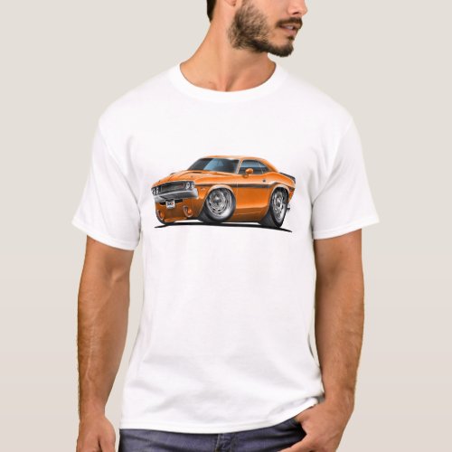 1970_72 Challenger Orange Car T_Shirt