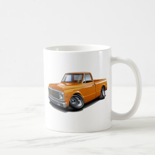 1970_72 Chevy C10 Orange Truck Coffee Mug