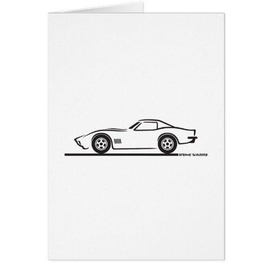 1970-72 Corvette Cards (Front)