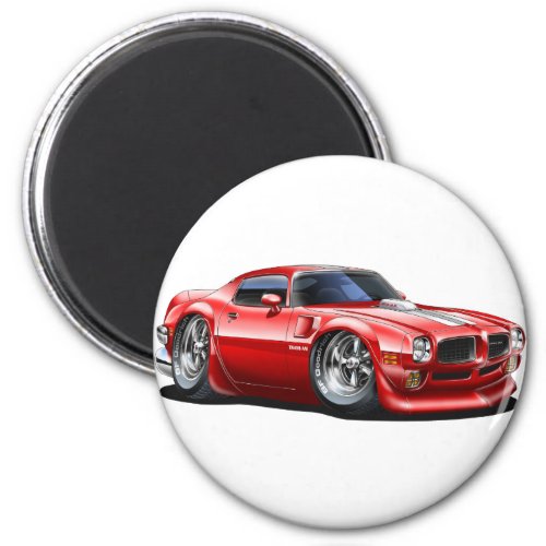 197072 Trans Am Red Car Magnet