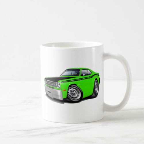 1970-74 Duster 340 Lime Car Coffee Mug