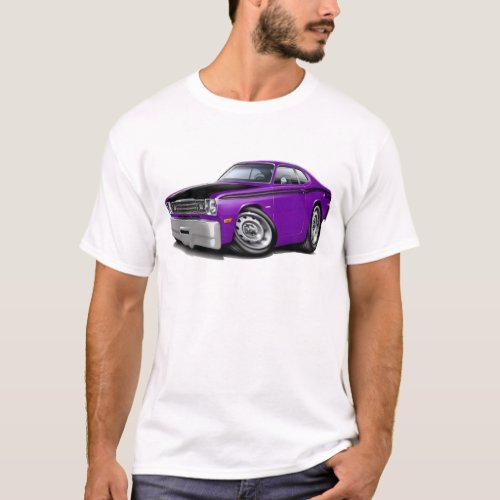 1970_74 Duster 340 Purple Car T_Shirt