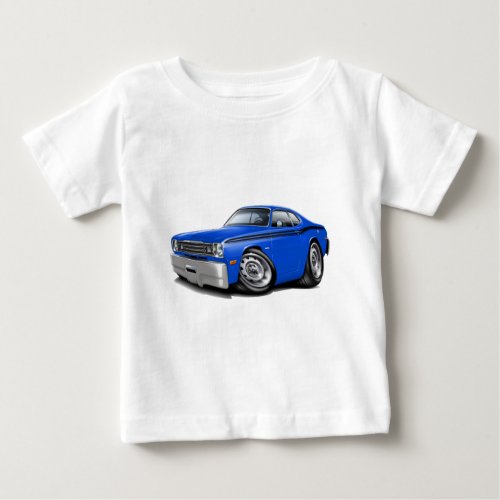 1970_74 Duster Blue_Black Car Baby T_Shirt