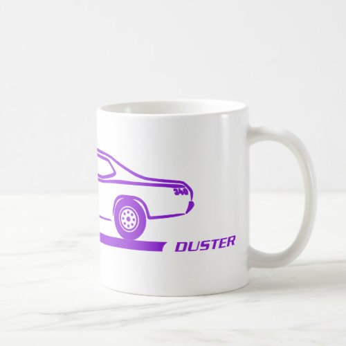 1970-74 Duster Purple Car Coffee Mug