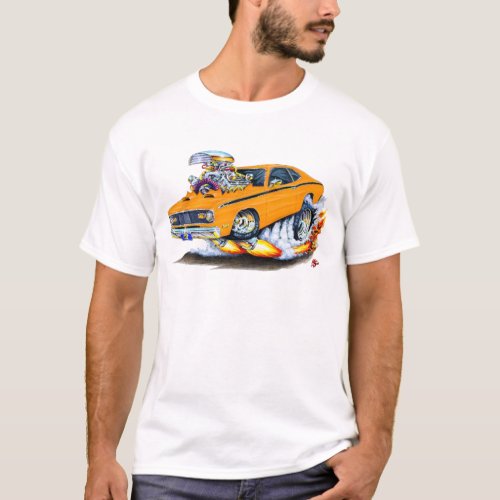 1970_74 Plymouth Duster Orange Car T_Shirt